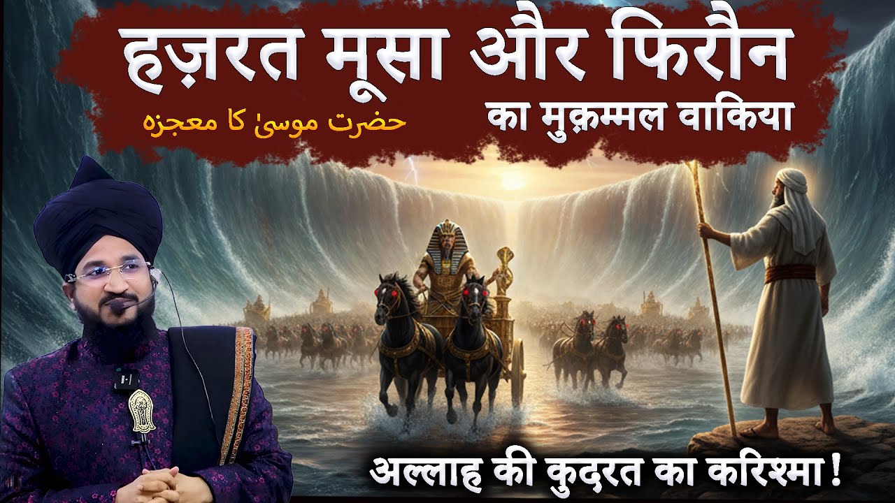 Hazrat Musa A.S Aur Firaun Ka Waqia | Full Story | Dil Ko Hila Dene Wala Bayan | Mufti Salman Azhari
