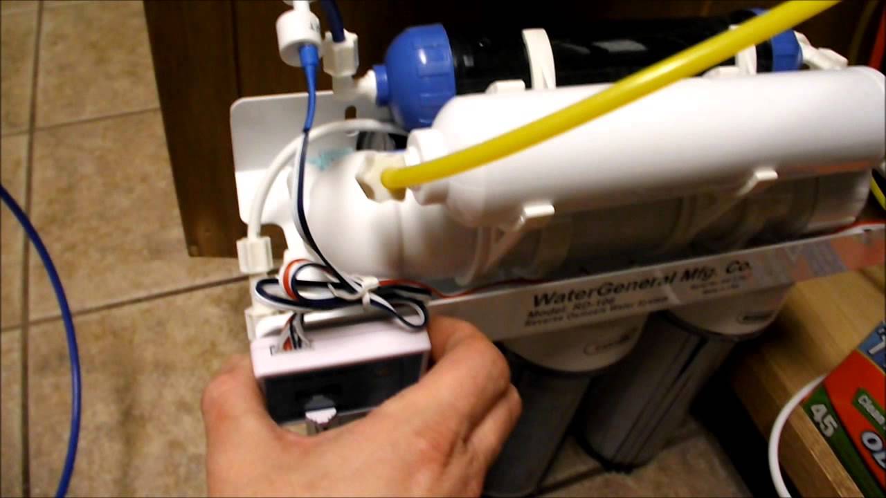Installing an In Line TDS Meter