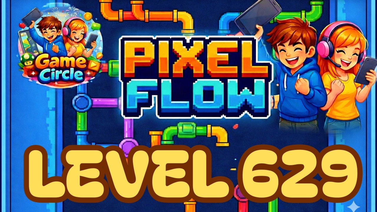 Pixel flow©  - Level 629 - solution