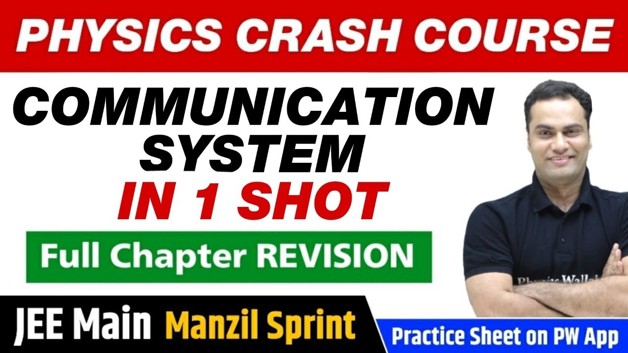 COMMUNICATION SYSTEM in One Shot - Full Chapter Revision | Class 12 | JEE Main