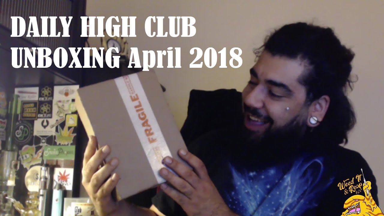 RIFF RAFF DAILY HIGH CLUB UNBOXING (April 2018)