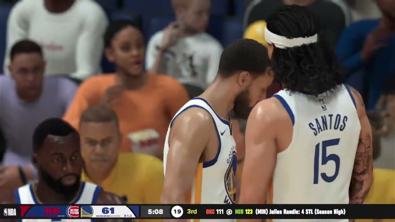 WARRIORS VS PISTONS Q3 HIGHTLIGHTS || NBA2K26 SIMULATION || JAN 30 2026