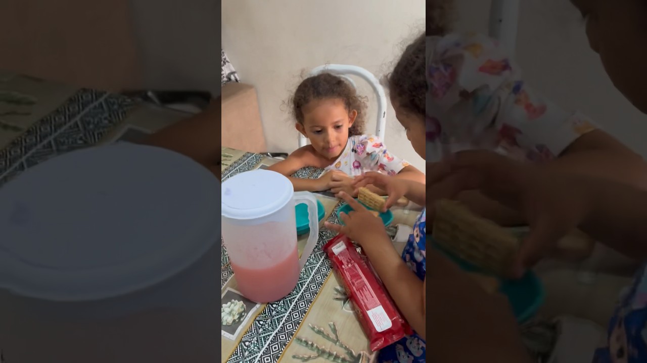 Preparando o lanche