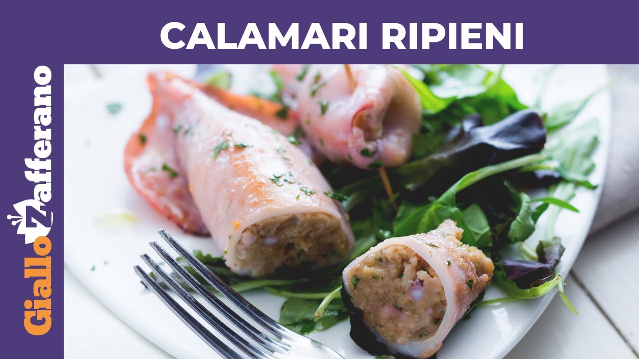 CALAMARI RIPIENI IN PADELLA: Ricetta facilissima!