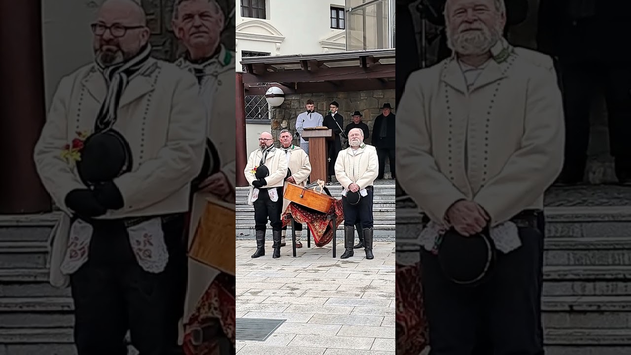2026-02-15 - Pochovávání basy Barbory Skrípavéj Masopustovéj - atrium Muzea JAK Uherský Brod