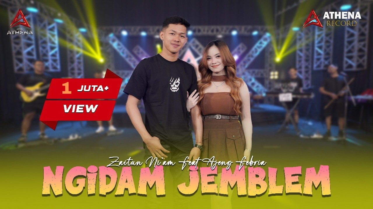 Ngidam Jemblem - Zaitun Niam ft. Ajeng Febria (Official Live Music) | Viral TikTok