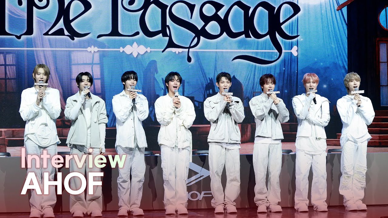 [FULL] AHOF(아홉) 'The Passage' 쇼케이스 인터뷰 I AHOF Showcase Interview