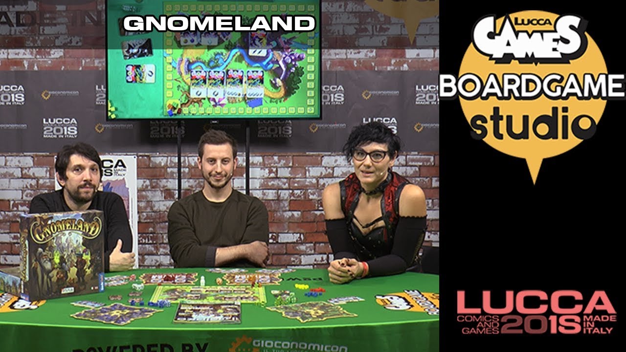 [Lucca Comics & Games] Boardgame studio: Gnomeland