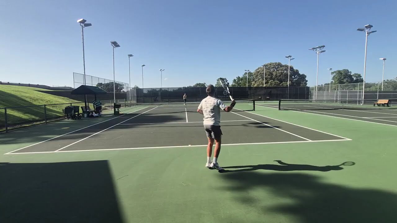 Practice at club courts (Reupload)