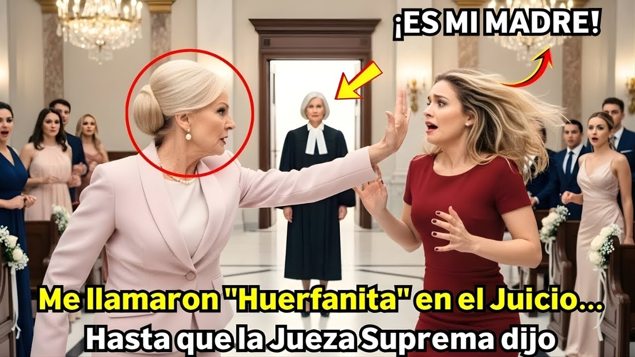 Mi Suegra me ABOFETEÓ fuera del Tribunal... Se Congeló al ver que la JUEZA era MI MADRE