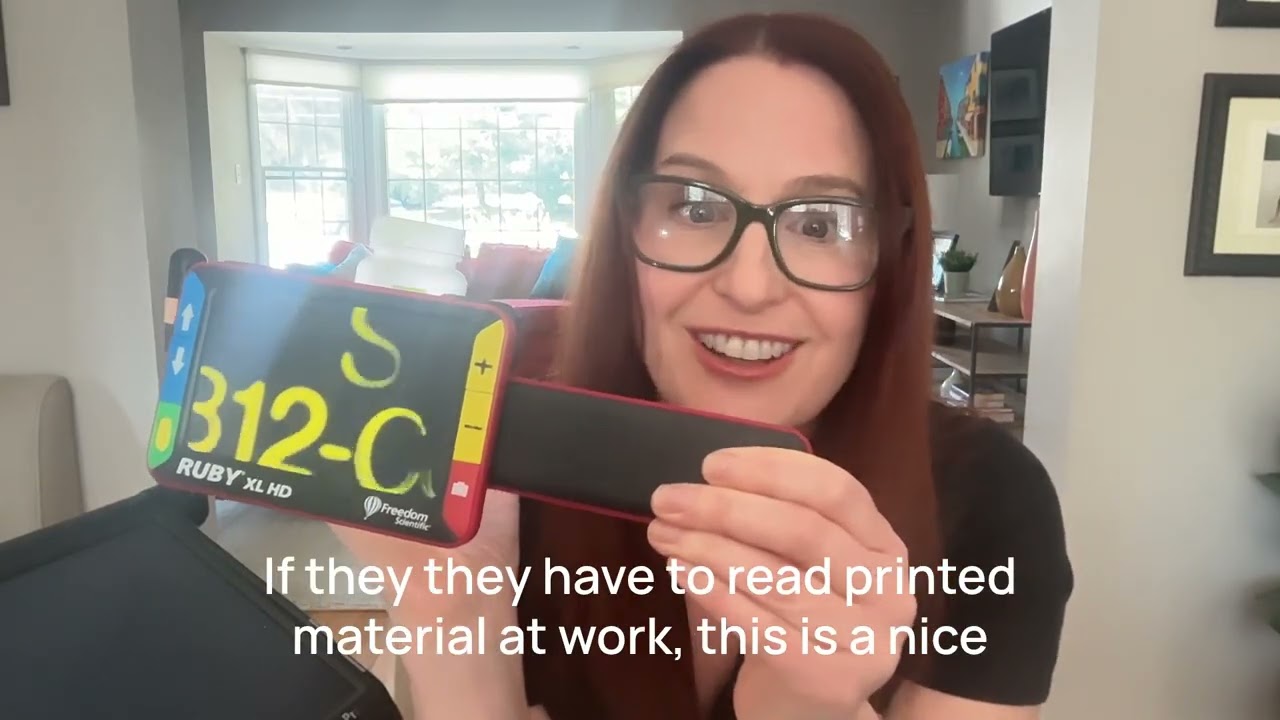 Episode 8: How Can Video Magnification Help You Read at Work, School & Home?