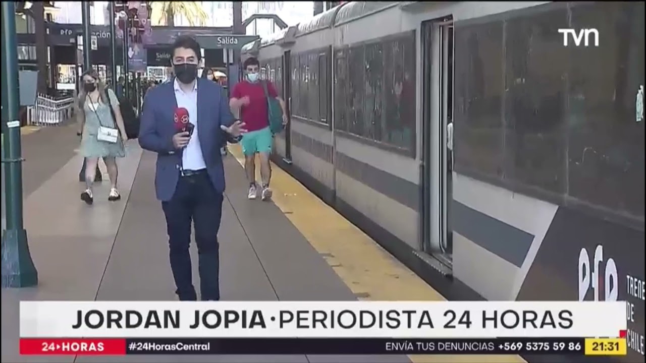 Presentaci&oacute;n nuevos trenes Rancagua - 24 horas TVN