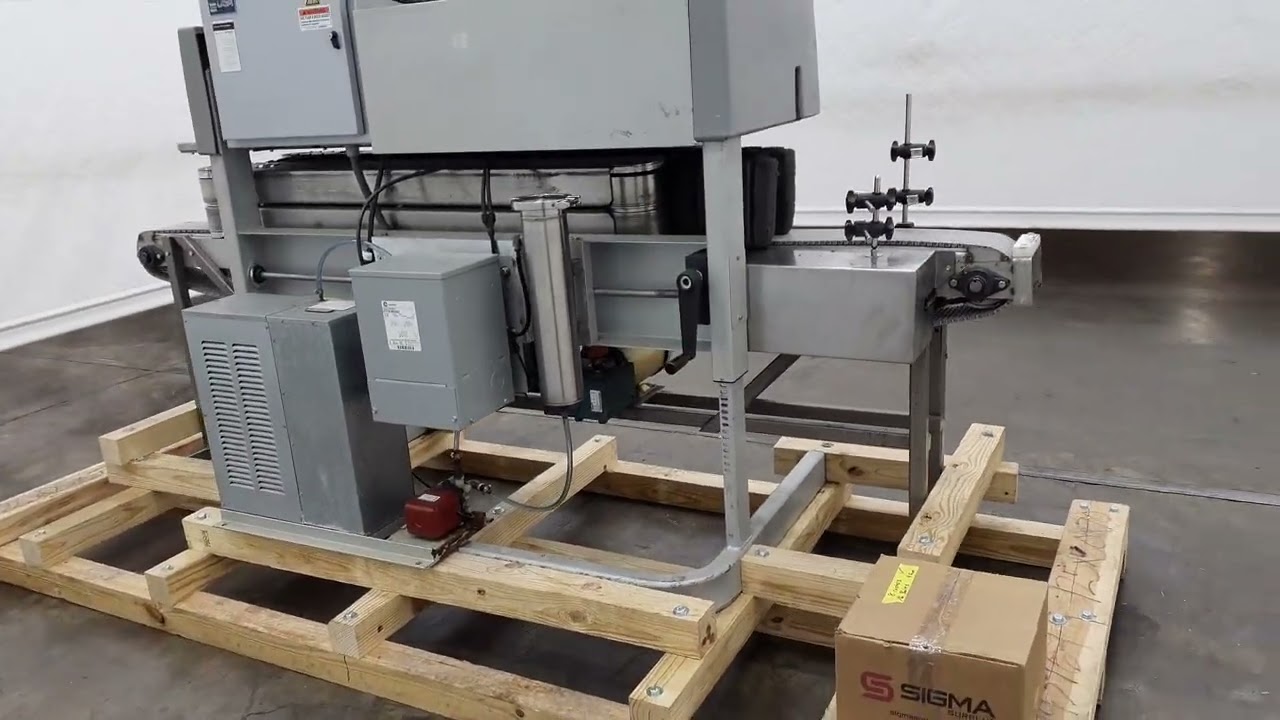 E314396 - Bosch Doboy CBS-D Continuous Band Bag Sealer With Bag Flattener And Conveyor
