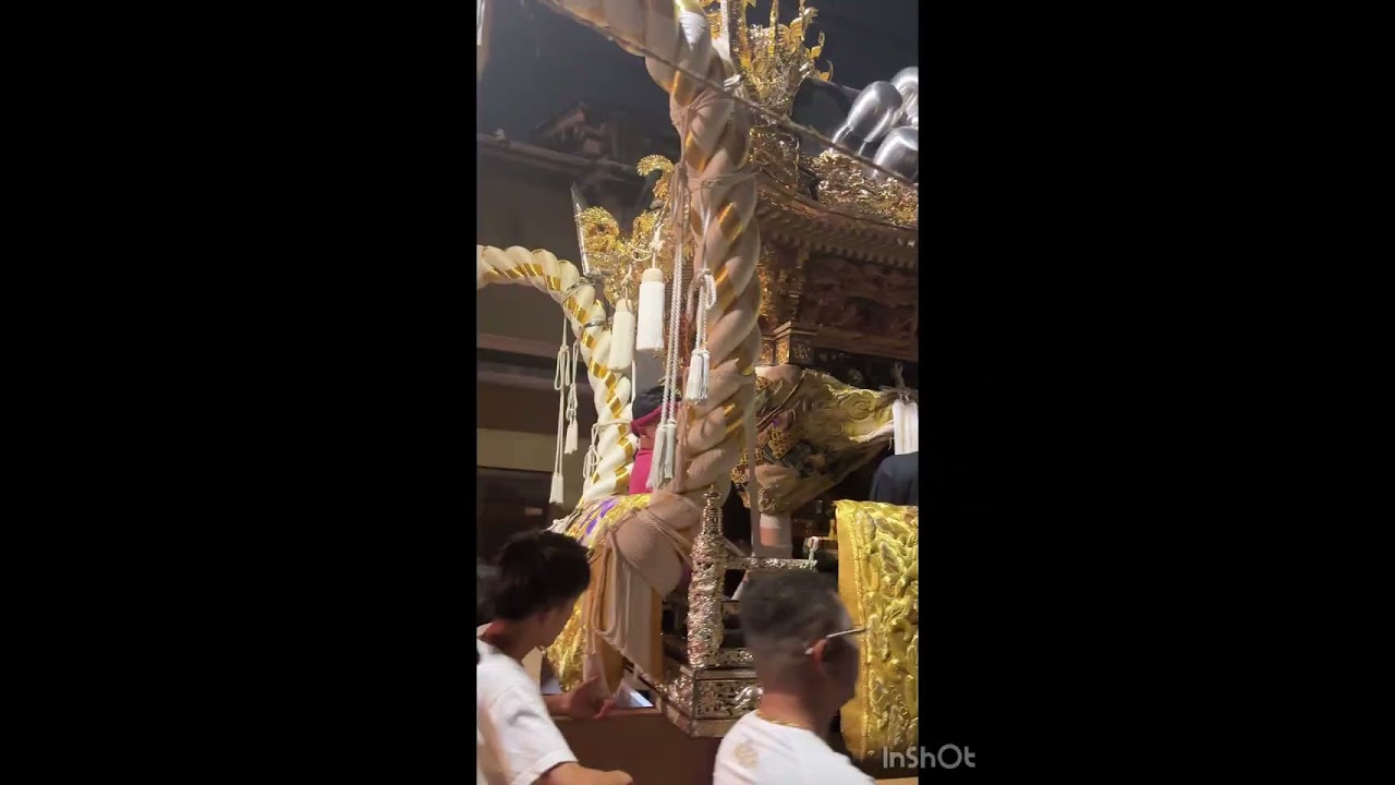 2025年10月7日 東堀🟥 前夜祭 #播州秋祭り #東堀屋台 