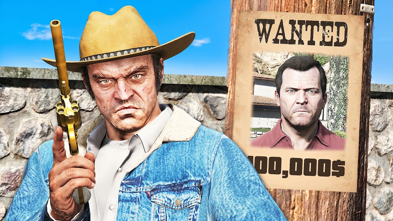 Это GTA 5, но Я ОХОТНИК ЗА ГОЛОВАМИ 24 часа!! (Моды ГТА 5)