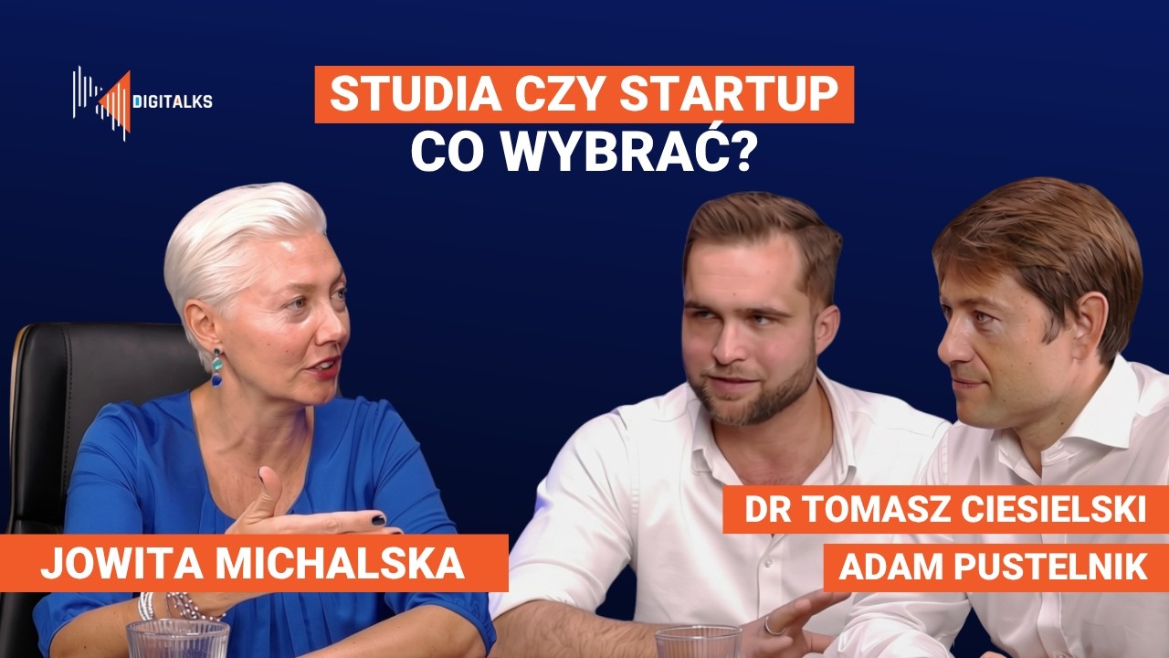 Czy warto iść na studia w erze AI? Goście: Adam Pustelnik i dr Tomasz Ciesielski