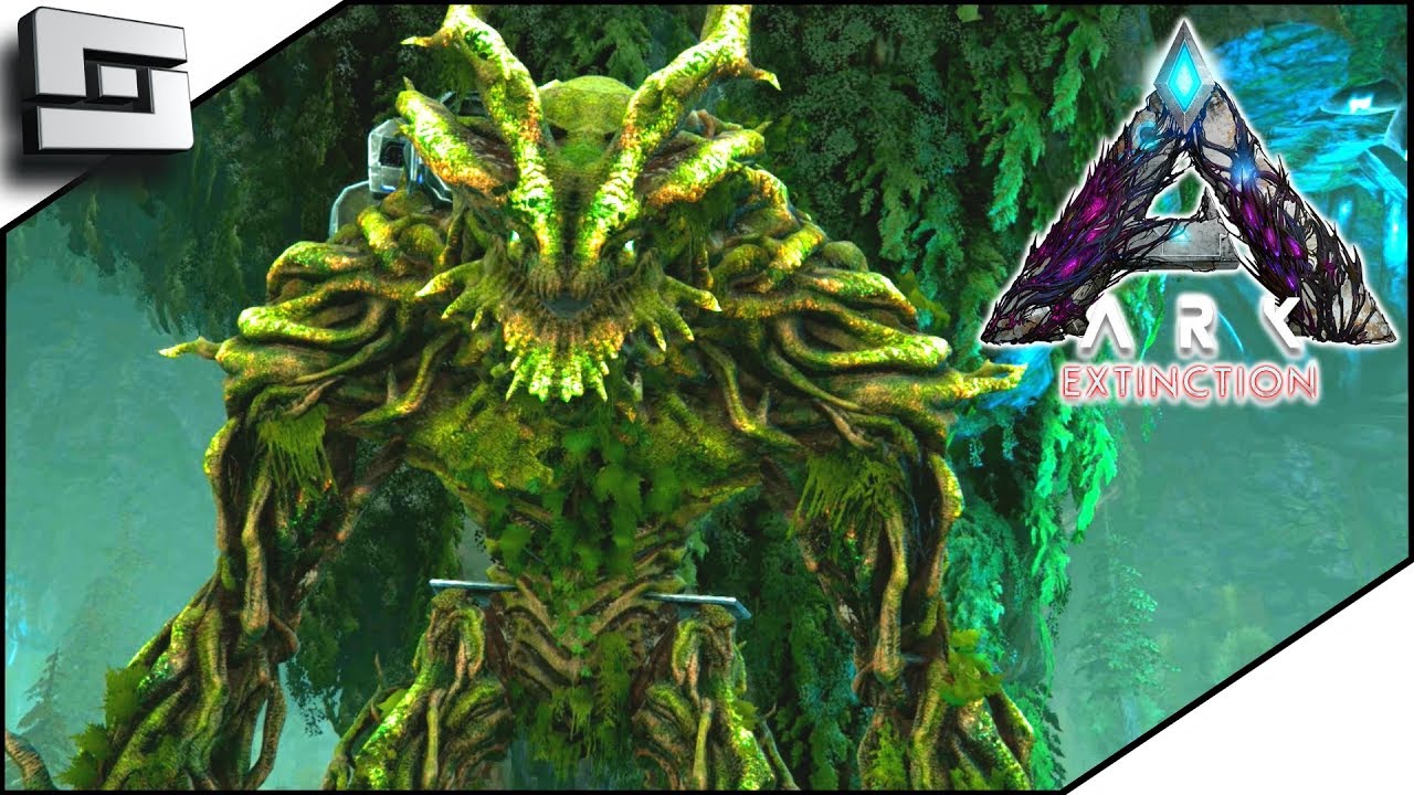 Forest Titan Taming! ARK: Survival Evolved - E17 ( Ark Extinction Map )