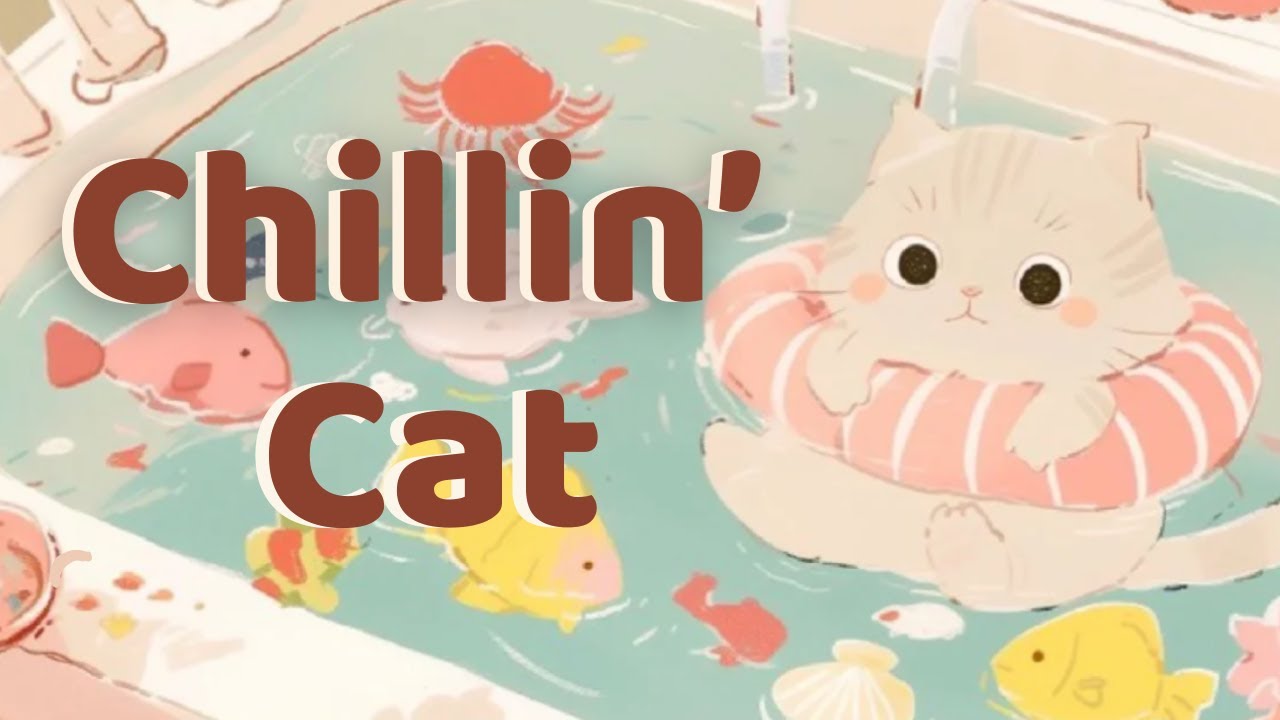 A relaxing day 💖 1 Hour Cafe Song🐟  Lofi Hip Hop Radio 🐱 Relax/ Chill / Study / Stress Relief