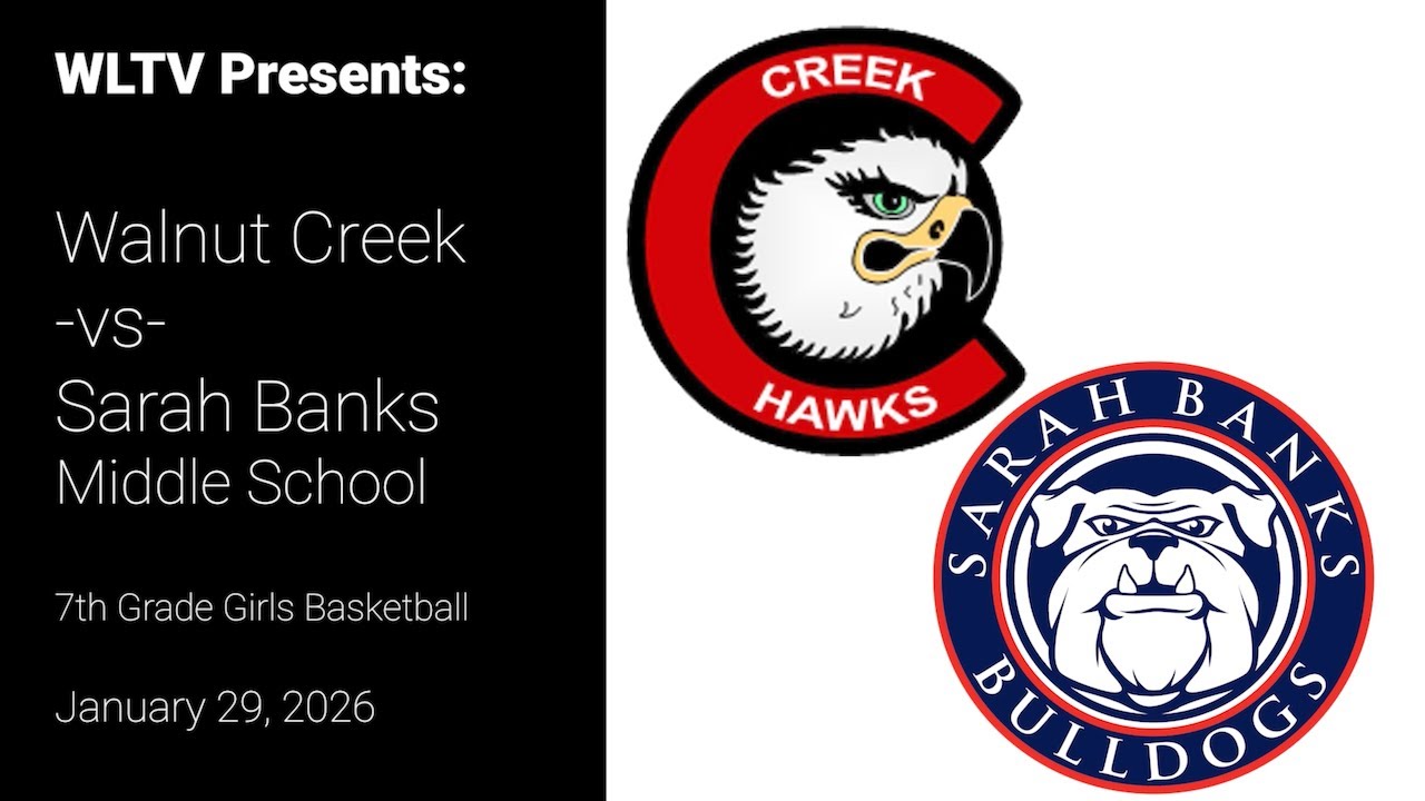 Creek-vs-Banks Middle School 7th Grade Girls Basketball 1/29/26
