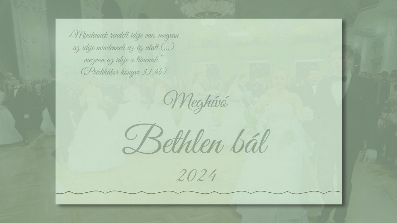 Bethlen bál - 2024