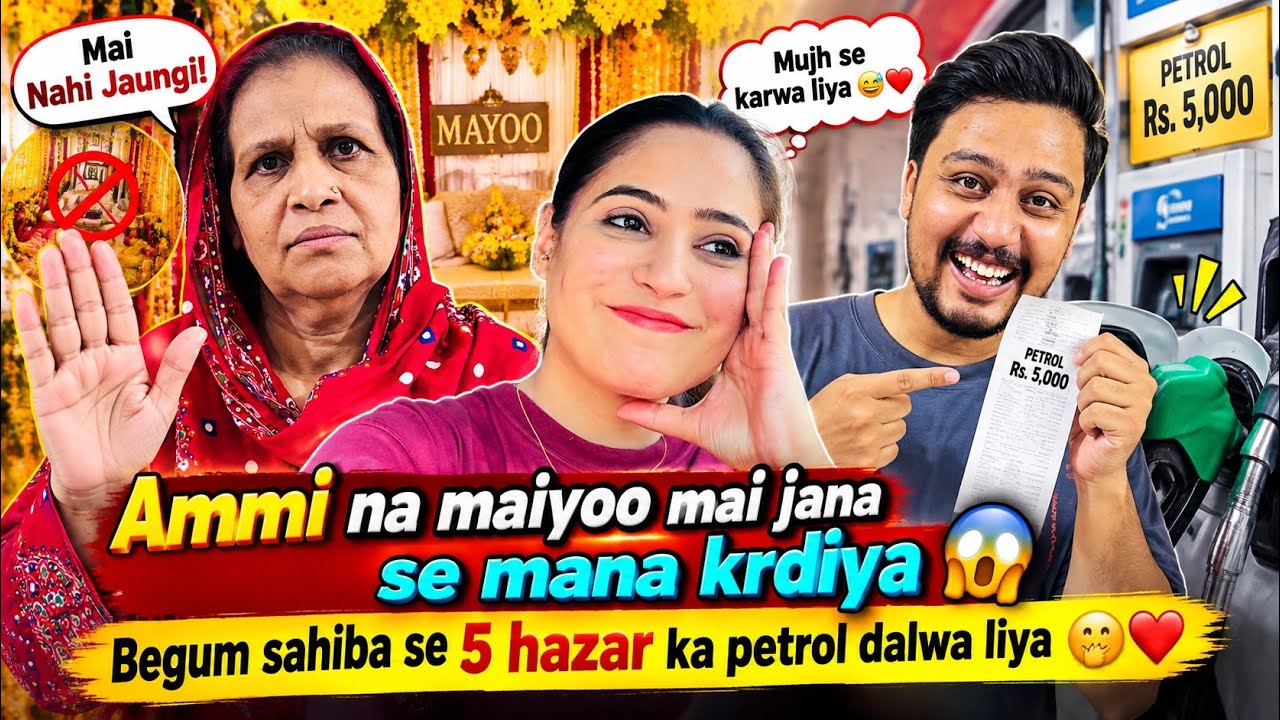 Mom said no 😰 Made Begum Sahiba spend money 🤭 Umneh Vlogs ❤️