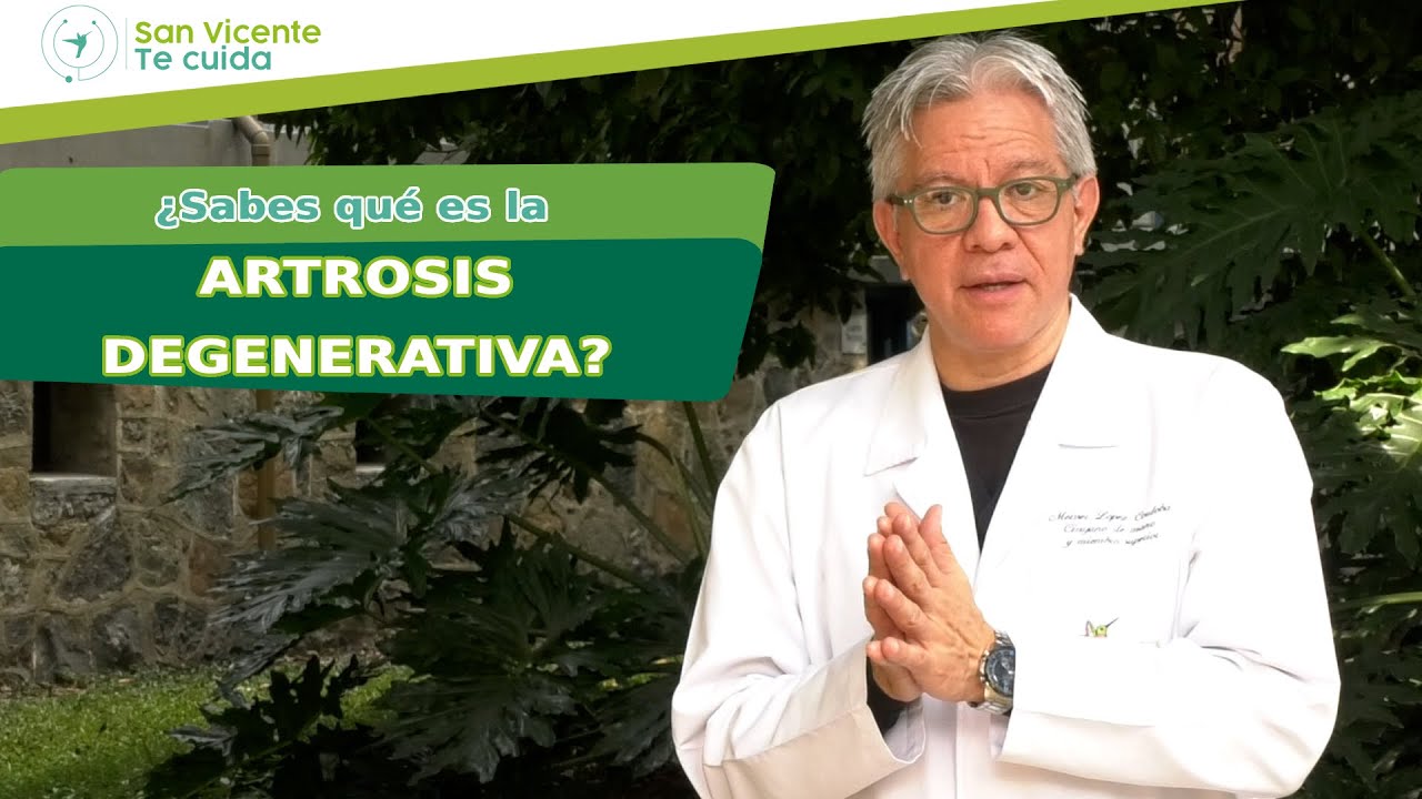 ¿Sabes qué es la artrosis degenerativa?