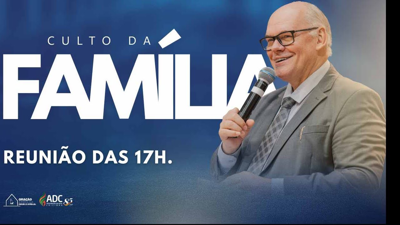 CULTO DA FAMILIA | AO VIVO | 15 - 02 - 2026.