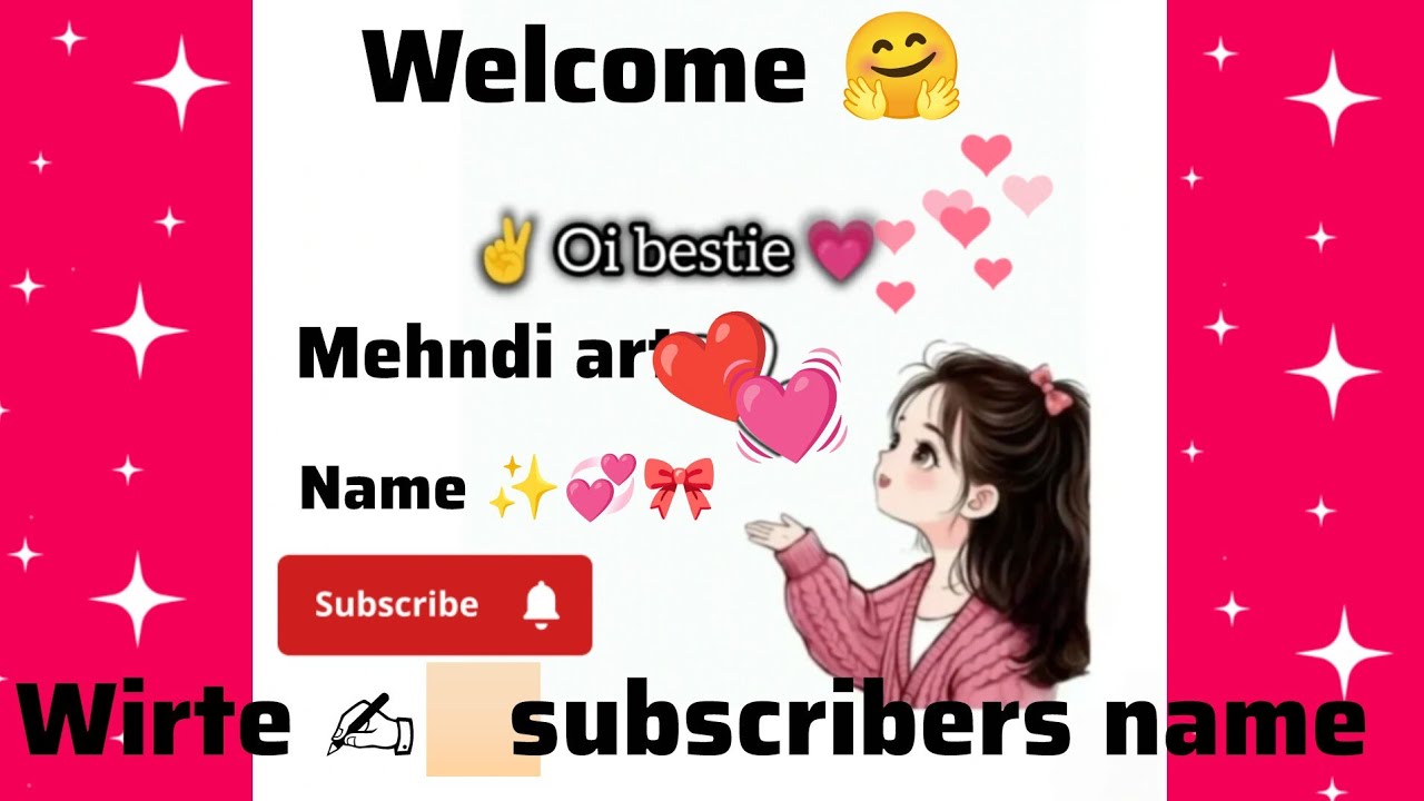 I'll write only subscriber's name ✨🫰🏻 guys do subscribe and comment your name 