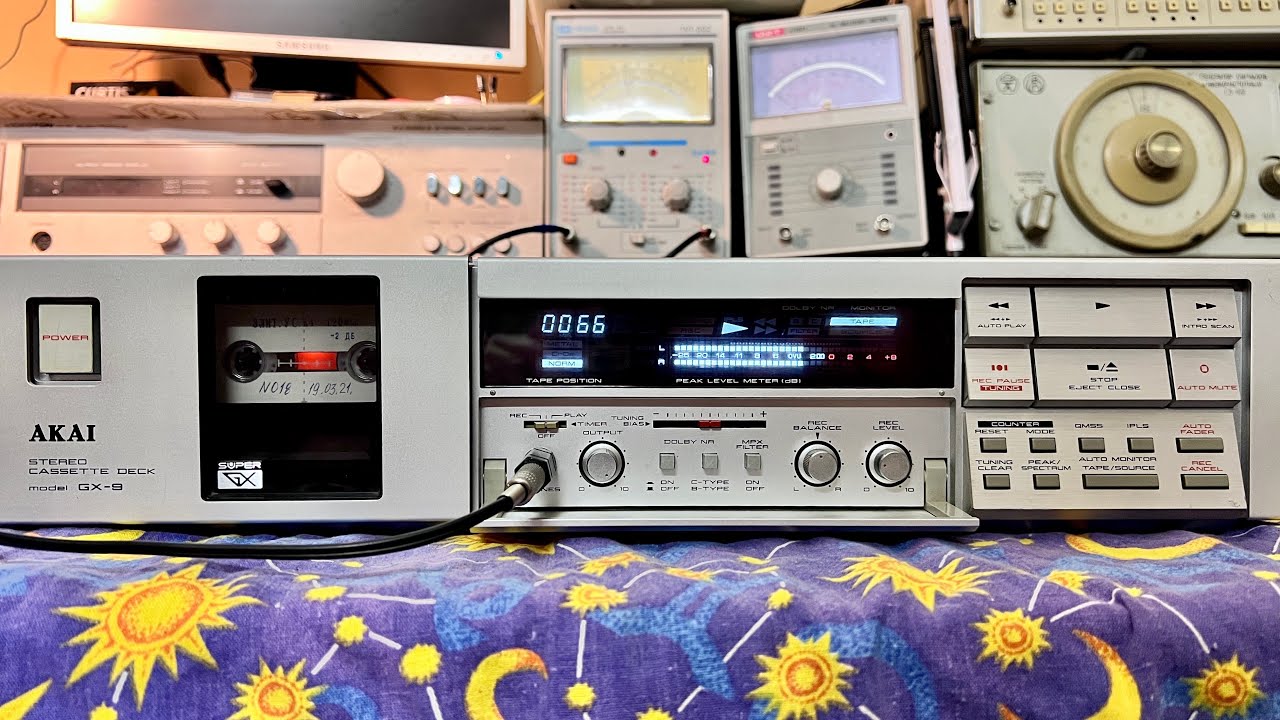 Йога кассетных дек. Воскрешенный Akai GX-9!