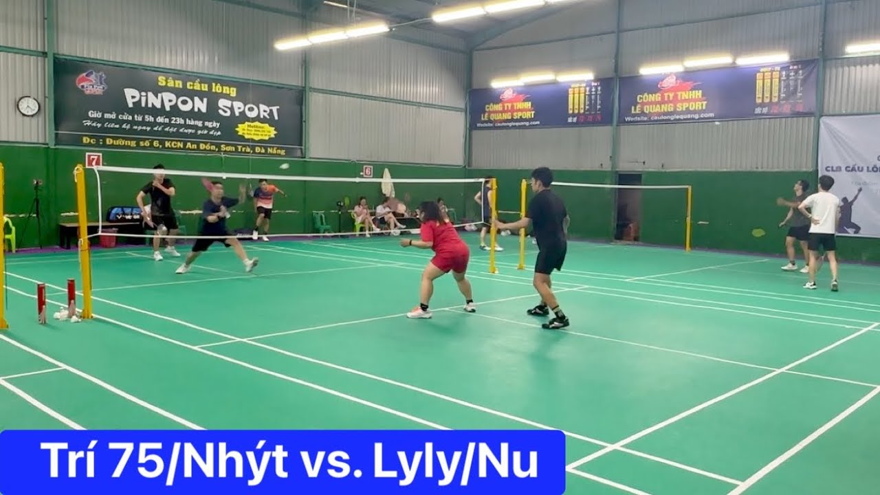 Pinpon 25.2.26 | Trí 75/Nhýt vs. Lyly/Nu   