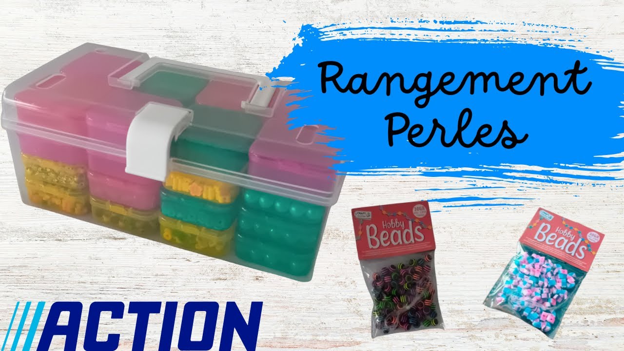🛍️ ✂️ HAUL ACTION Loisirs Créatifs Rangement Perles