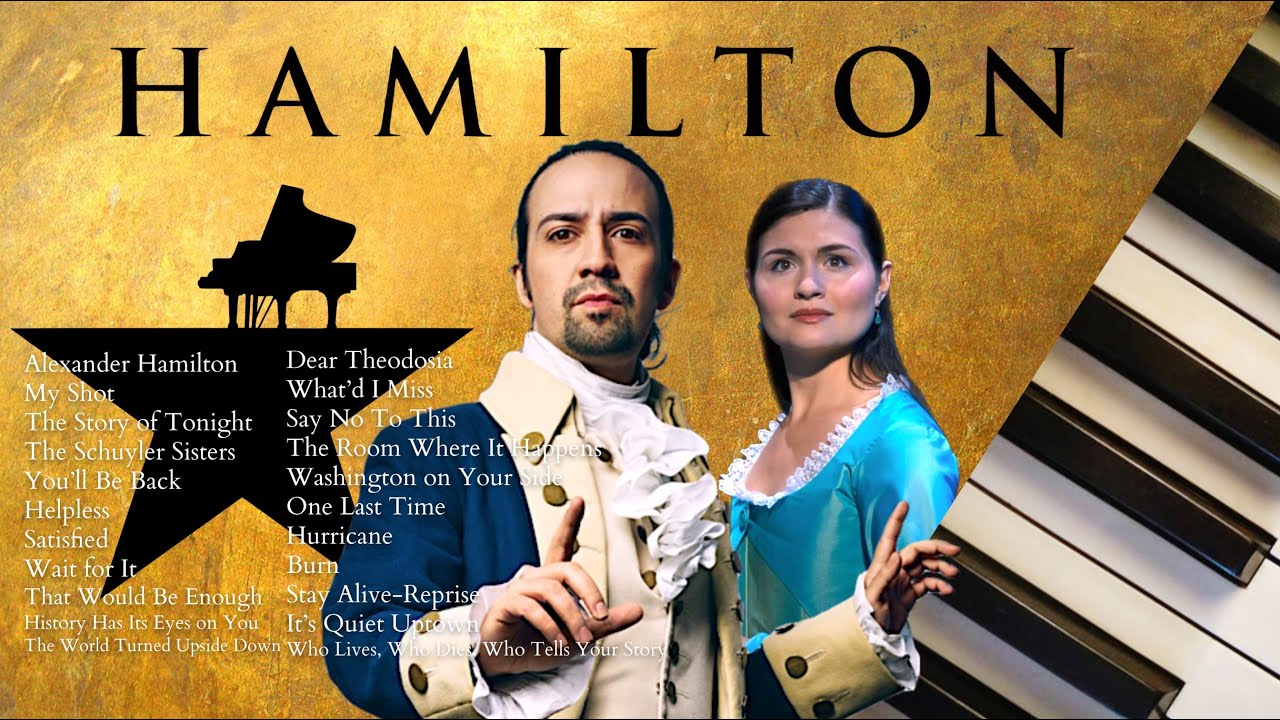 Hamilton | 1.5 hours of calm piano ♪