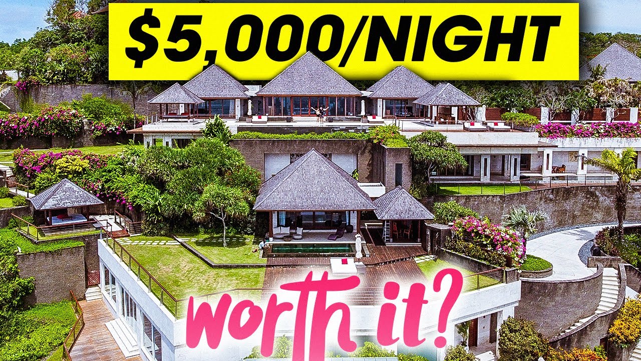 Is this Bali villa worth $5,000 per night? | full villa tour