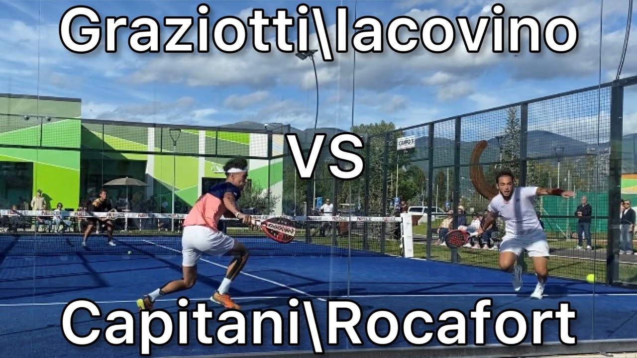 Graziotti\Iacovino vs Capitani\Rocafort 7-6(4) 3-6 6-2 Final Circuito Open 2022