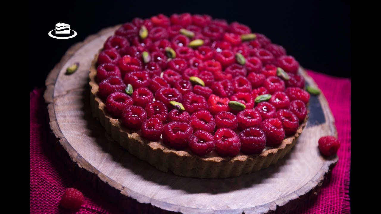 Tarta cu Zmeură și Fistic / Raspberry Pistachio Tart