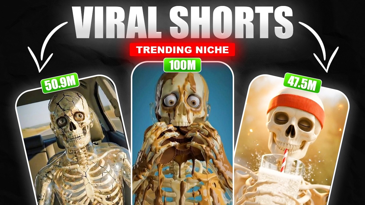 How To Make Skeleton Educational Shorts (Fast & Easy Tutorial)