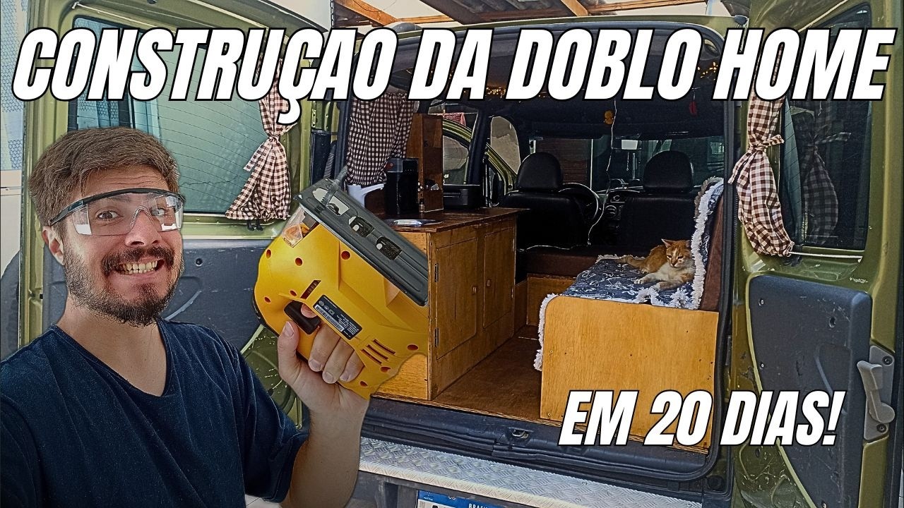 MONTEI SOZINHO EM 20 DIAS MINHA DOBLO HOME!