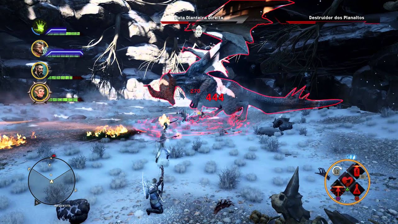 Dragon Age Inquisition - 10º Dragão: Destruidor dos Planaltos + Melhores Adaga, Armadura leve, Elmo