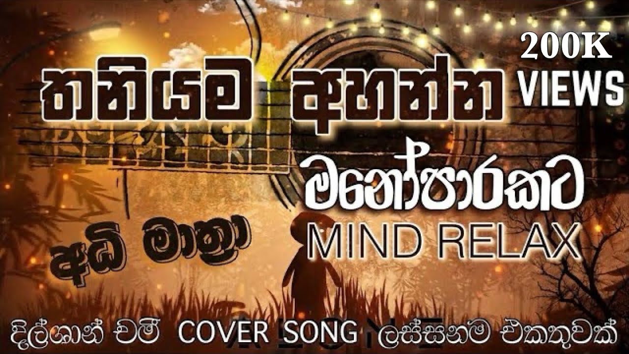 Manoparakata (මනෝපාරකට) Mind Relaxing Song Collection  Vol  3 |  #DilshanRathnayaka #dilshanchamee