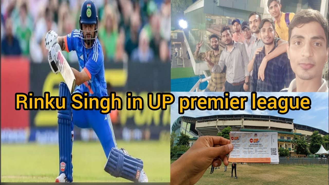 Rinku Singh in UP premier league 