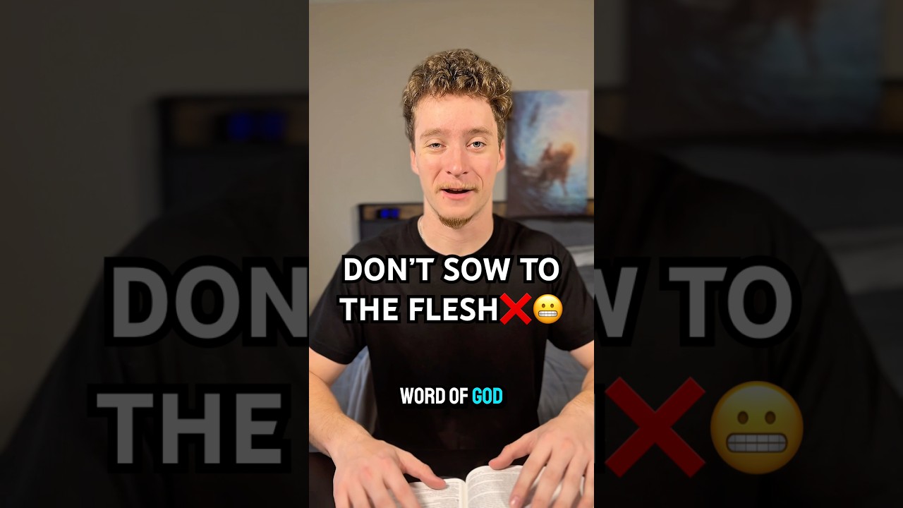 Sow to the Spirit!🕊️ #shorts