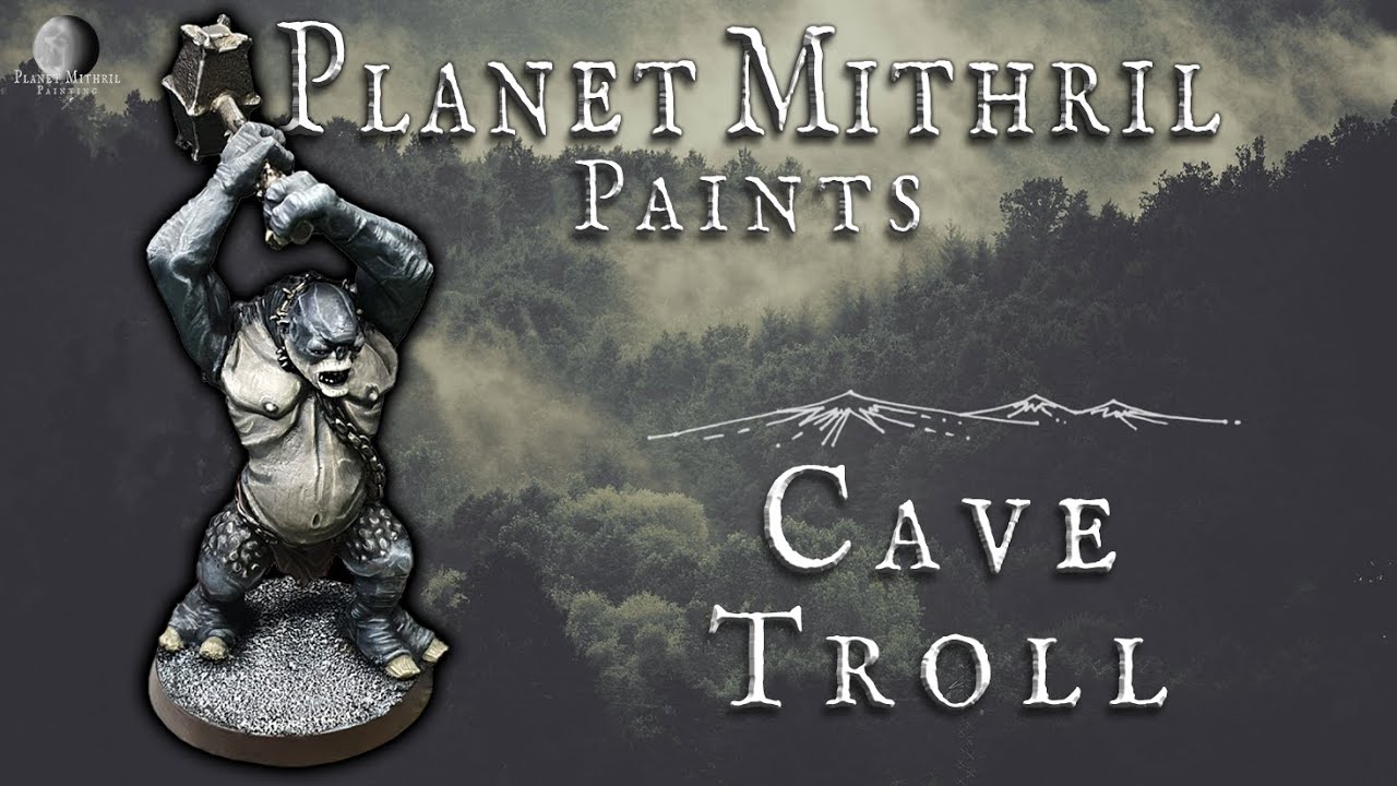 Cave Troll - Lord of the Rings MESBG Painting Tutorial
