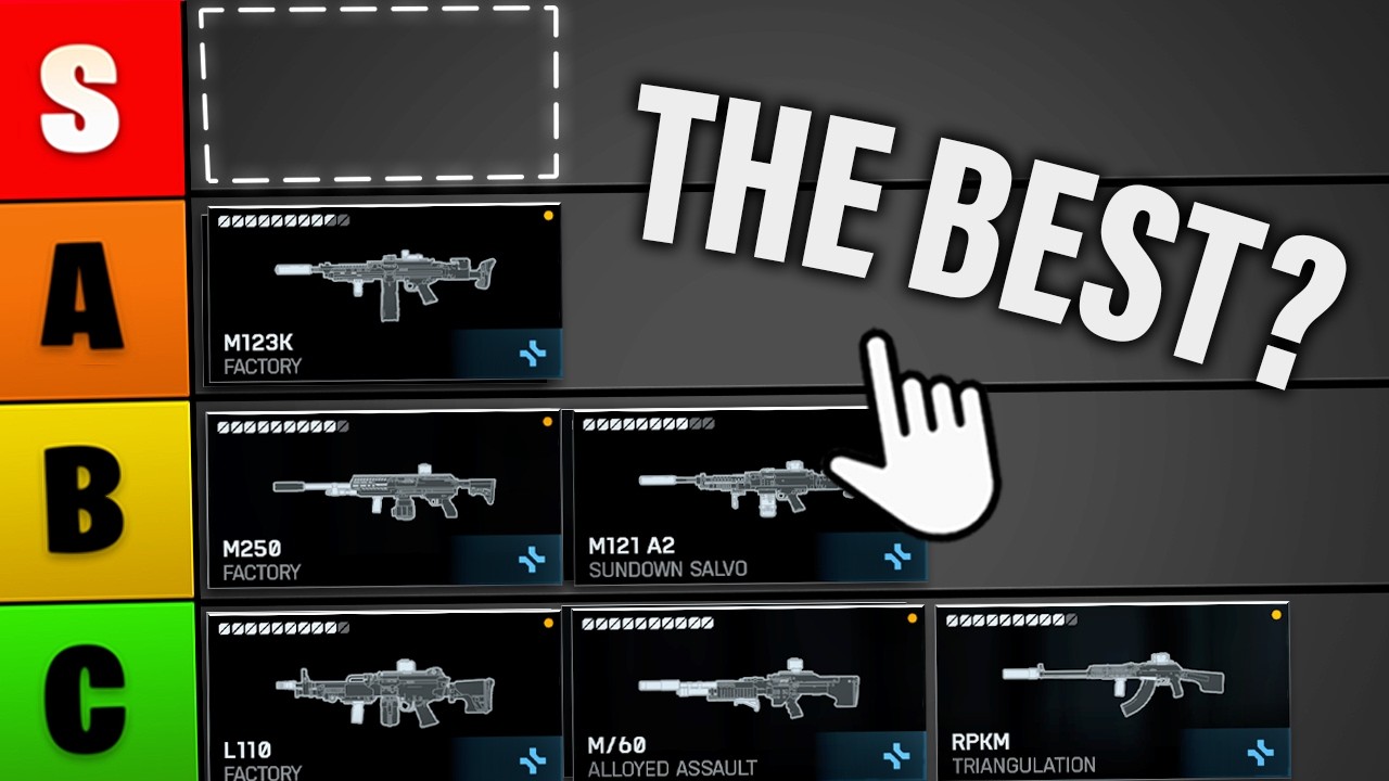 Which Battlefield 6 LMG Is The Best?