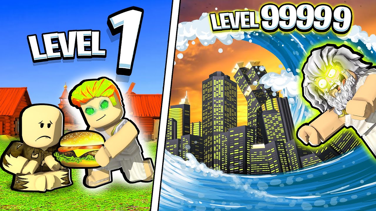 DESTROYING THE BIGGEST CITY POSSIBLE? // Roblox God of Glory