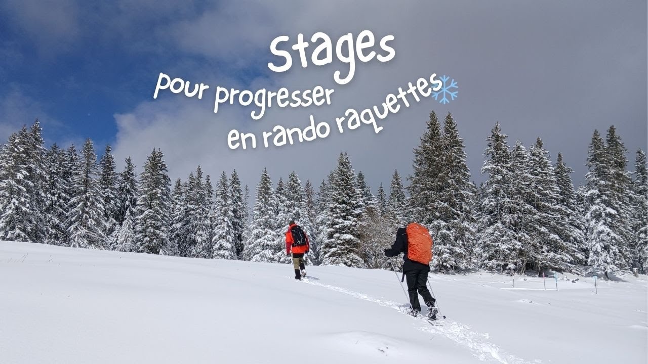 Les stages de progression en rando raquettes de la FFRandonn&eacute;e