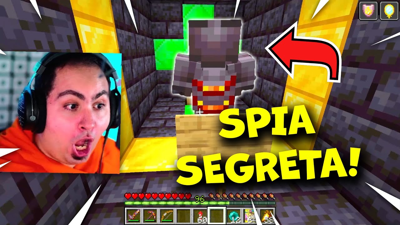 LYON DIVENTA UNA SPIA SEGRETA SU MINECRAFT!! ECCO COSA SCOPRE!!