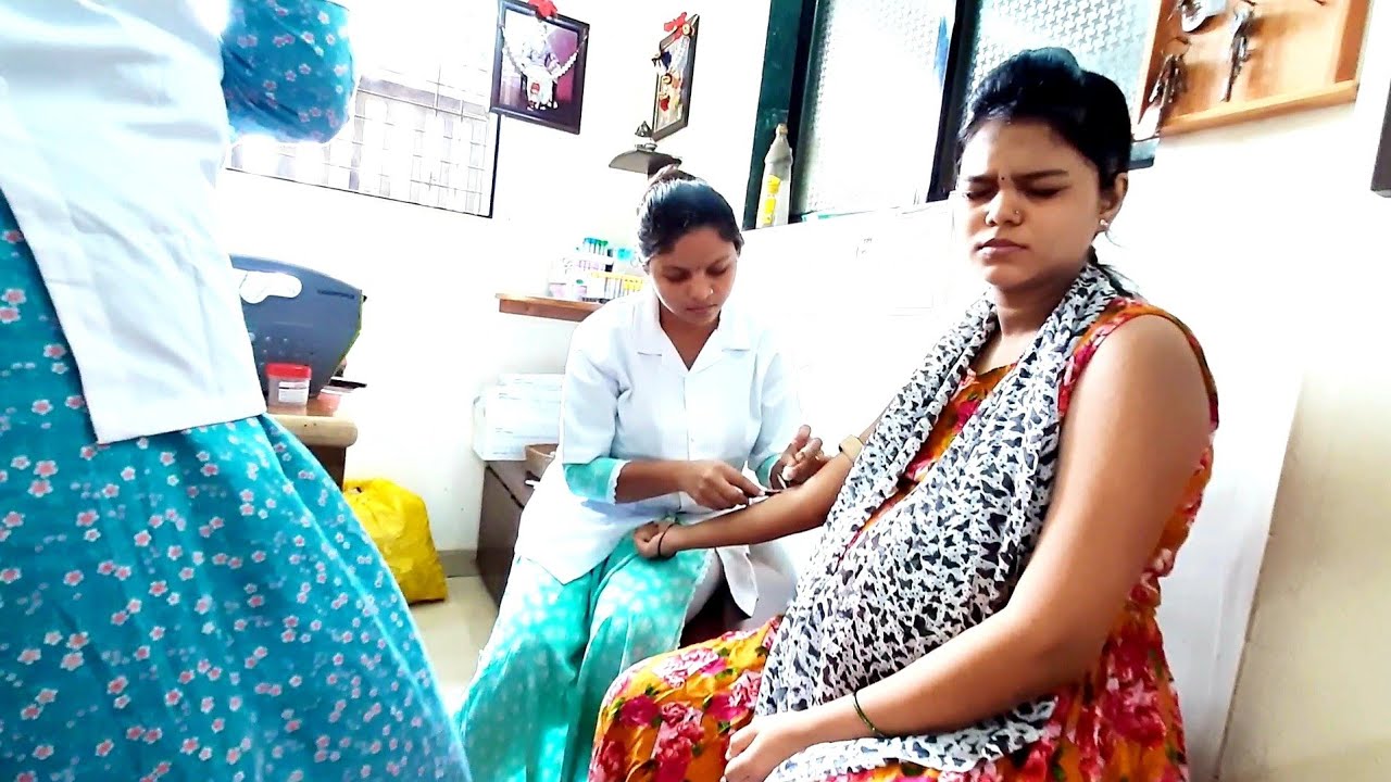 🤰9 Month में Blood Test🩸करना पड़ा😰क्या आया Report में🤕Beauty Pooja Vlogs