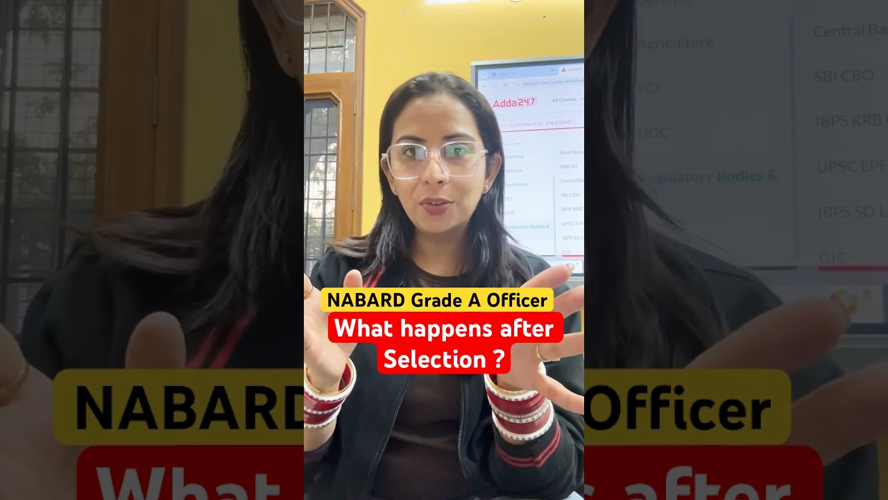 NABARD Grade A Officer : What happens after Selection? 🤔 #nabard #nabardgradea #shortsfeed #shorts