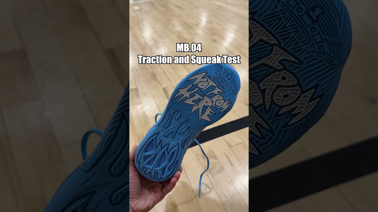 Puma x LaMelo Ball MB.04 LaFrancé Traction and Squeak Test 
