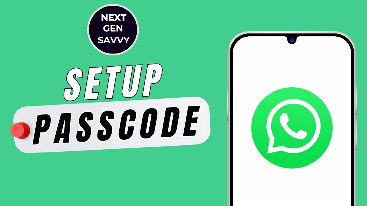 HOW TO SETUP PASSCODE TO LOCK CHAT IN WHATSAPP